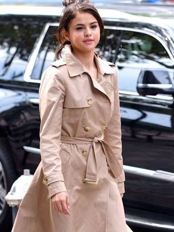 A Rainy Day In New York Selena Gomez Coat