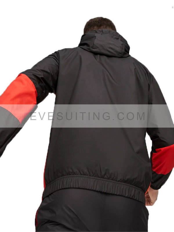 AC Milan Prematch Polyester Jacket
