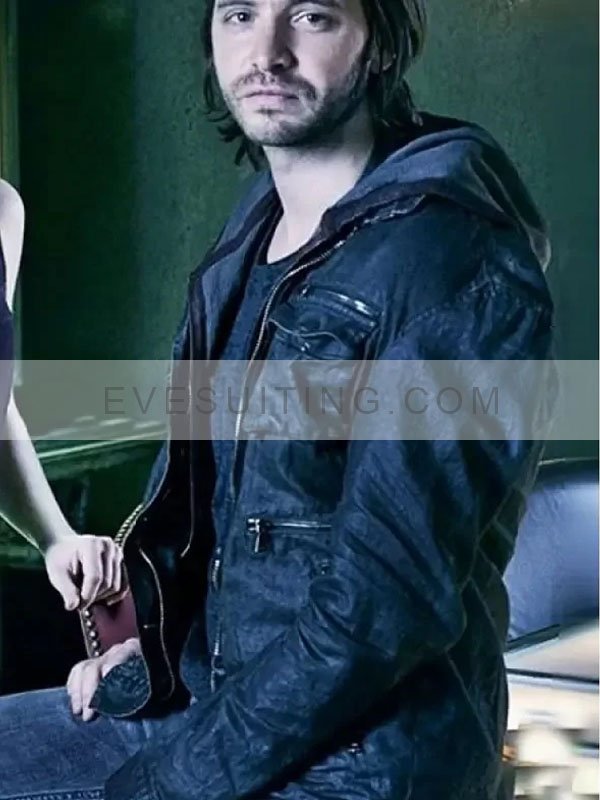 Aaron Stanford Tv Series 12 Monkeys James Cole Leather Jacket