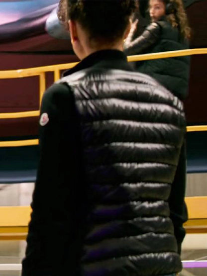 Abby Black Puffer Jacket