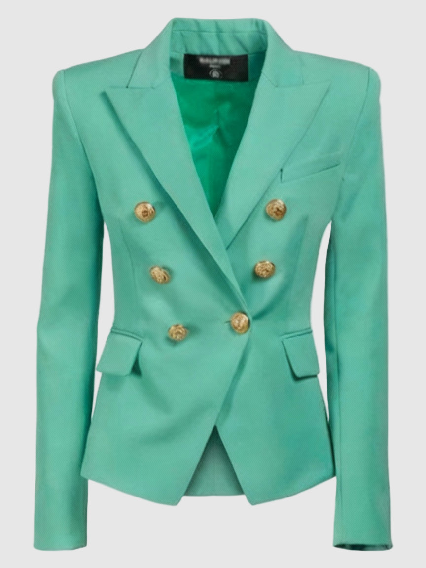 Abigail Spencer Extended Family 2024 Green Blazer