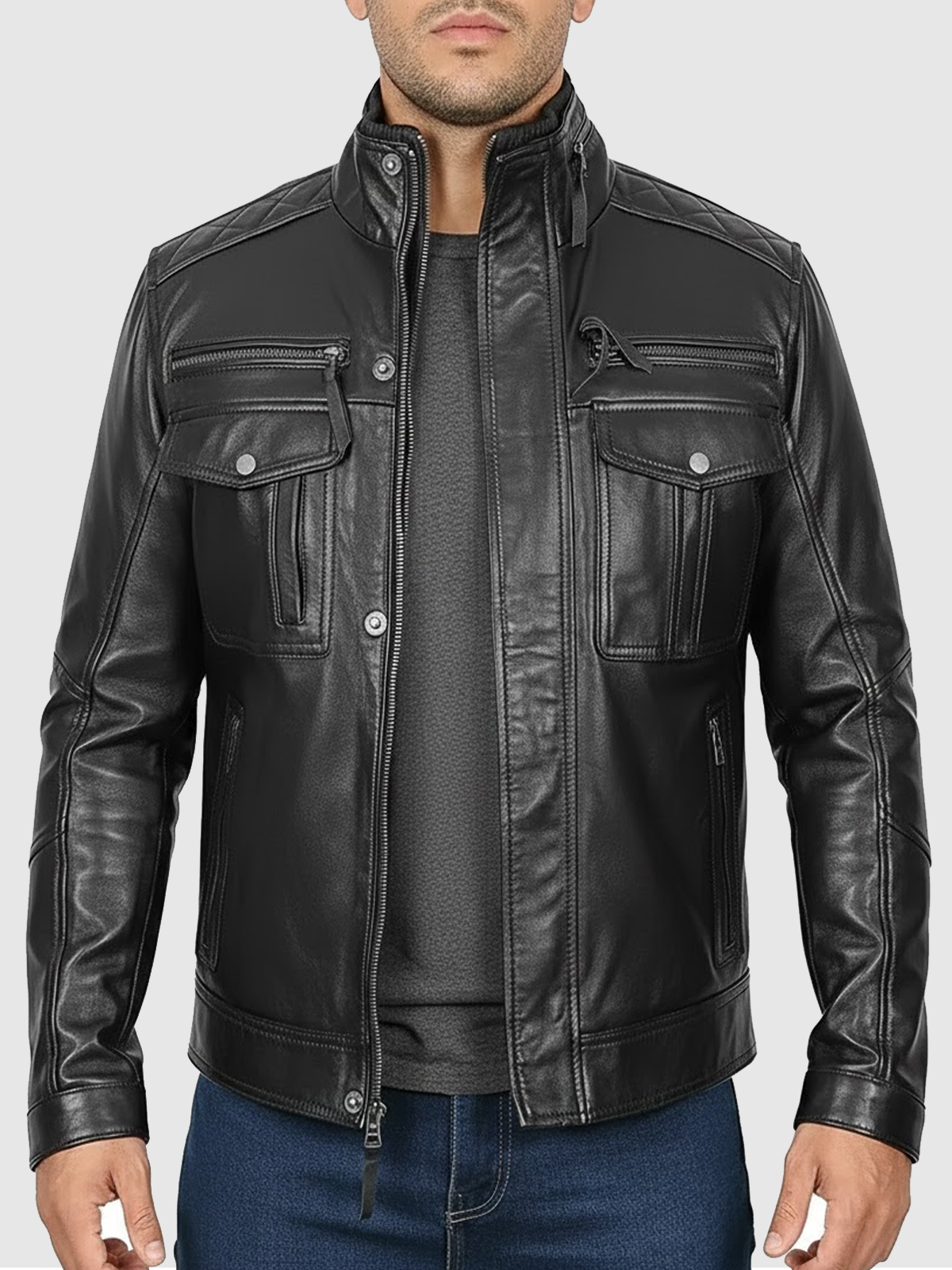 Abigail Rickles Leather Jacket