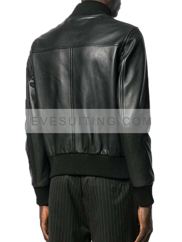 Adam Pålsson Tv Show Black Leather Jacket