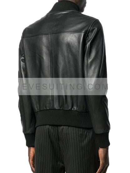 Adam Pålsson Tv Show Black Leather Jacket