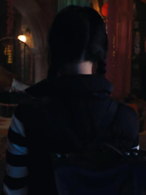 Addams Wednesday Black Vest