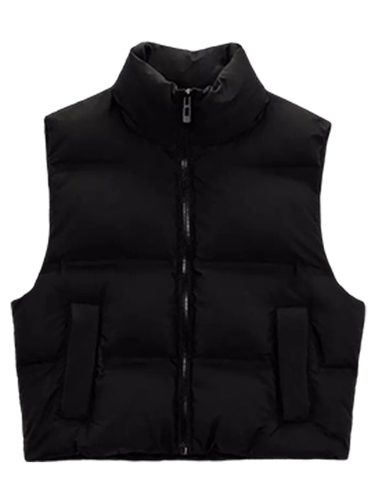 Addams Wednesday Puffer Vest