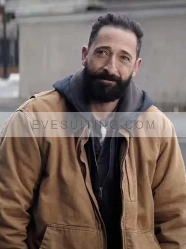 Adrien Brody Clean 2022 Brown Jacket