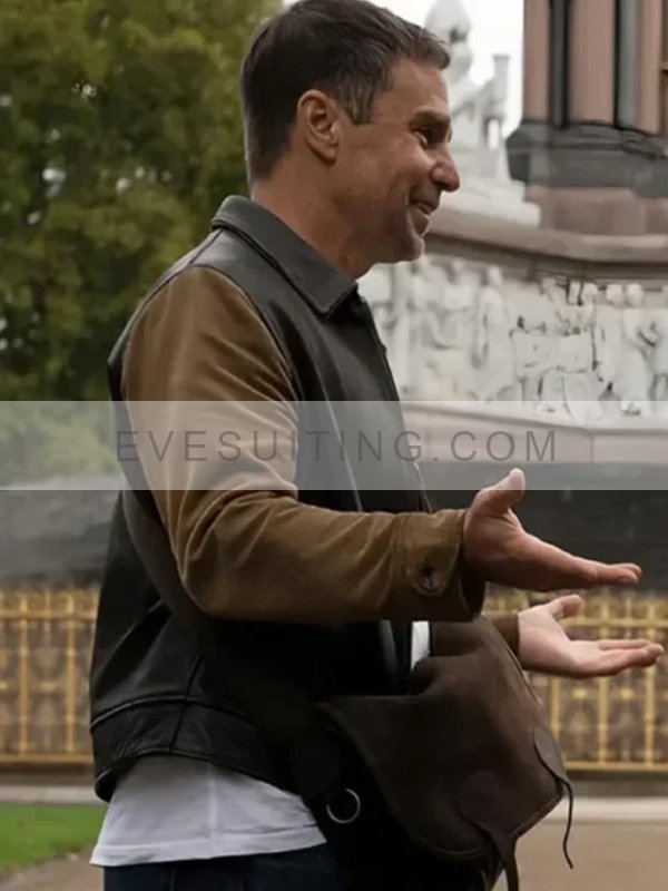 Aidan Wilde Argylle 2024 Leather Jacket