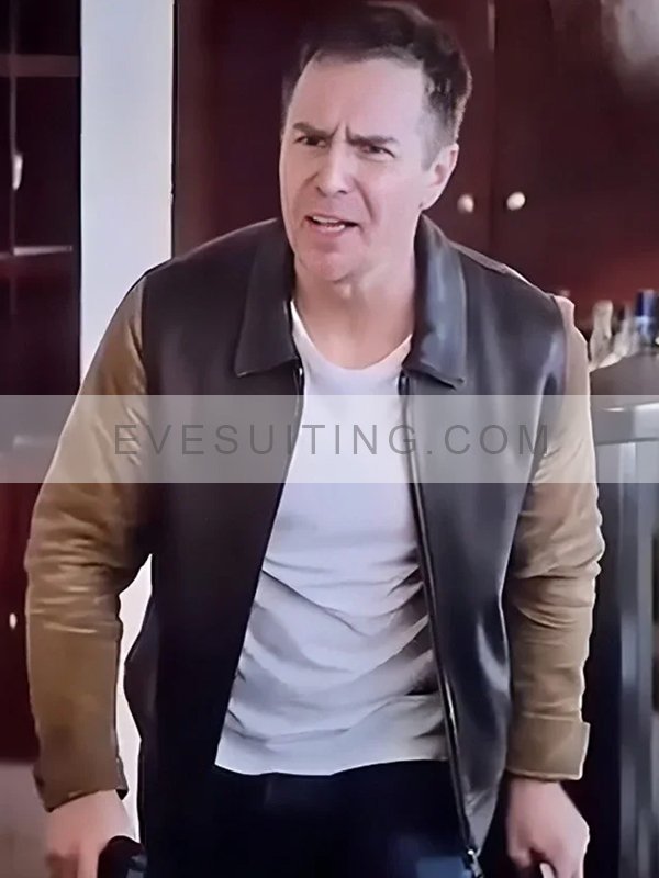 Aidan Wilde Argylle Brown Leather Jacket