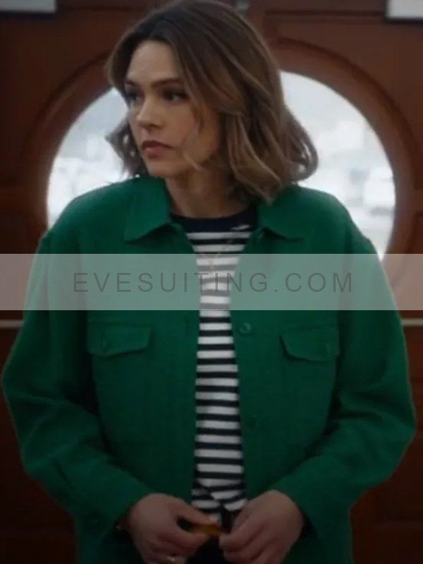 Aimee Teegarden An Easter Bloom 2024 Green Jacket