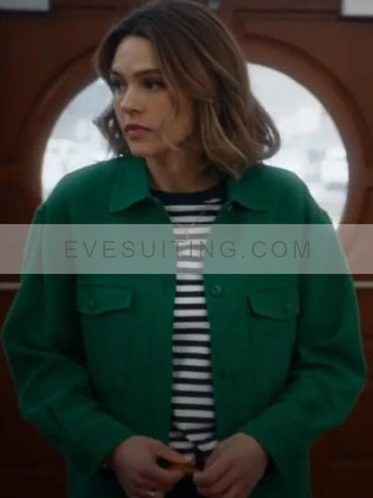 Aimee Teegarden An Easter Bloom 2024 Green Jacket