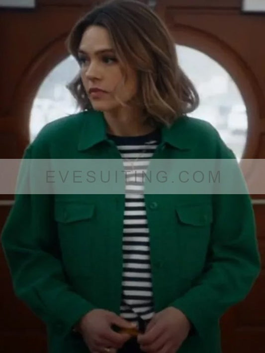 Aimee Teegarden An Easter Bloom 2024 Green Jacket