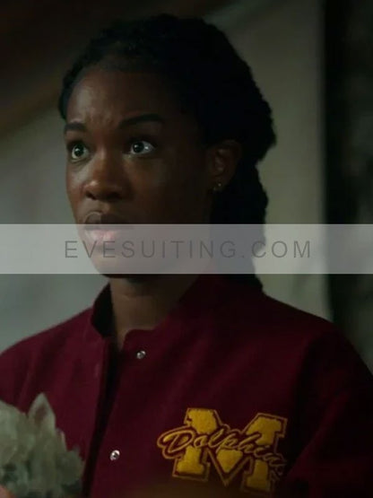 Aisha Fate The Winx Saga Season 2  Maroon Varsity Jacket