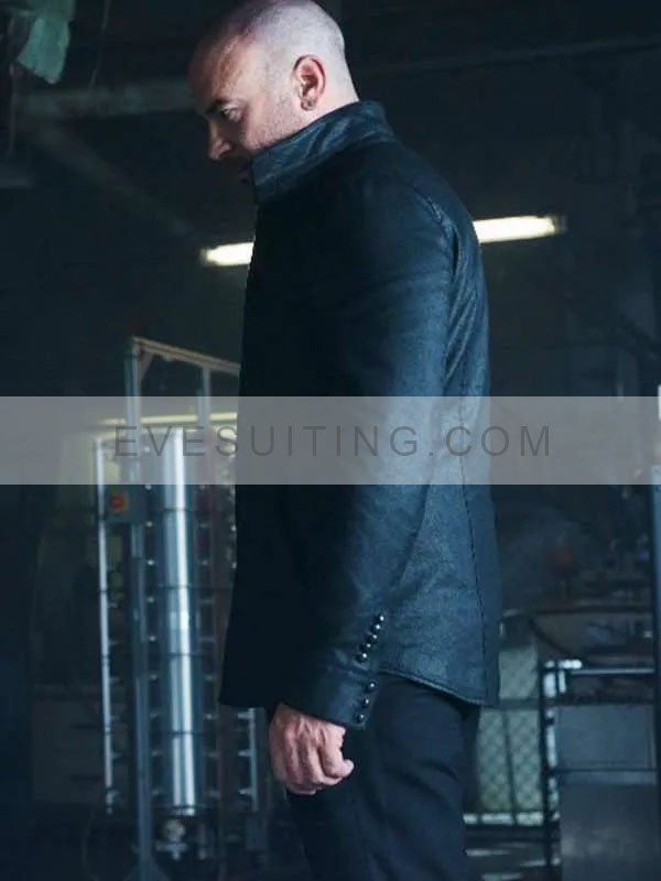 Alan Van Sprang Shadowhunters Black Leather Jacket