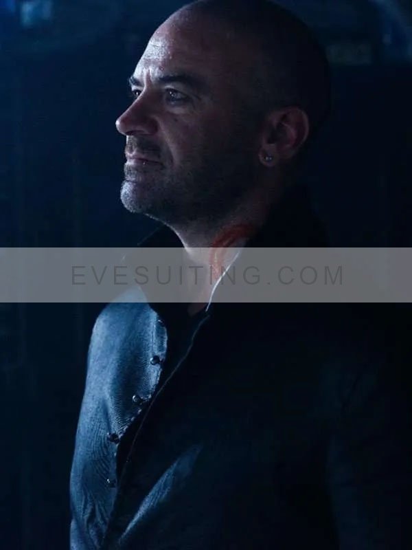 Alan Van Sprang Tv Series Shadowhunters Black Leather Jacket