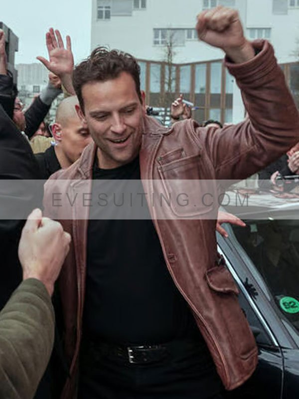 Alessandro Borghi Leather Jacket