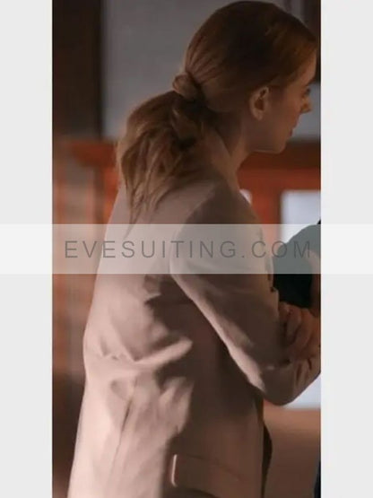 Alexandra Breckenridge Pink Blazer