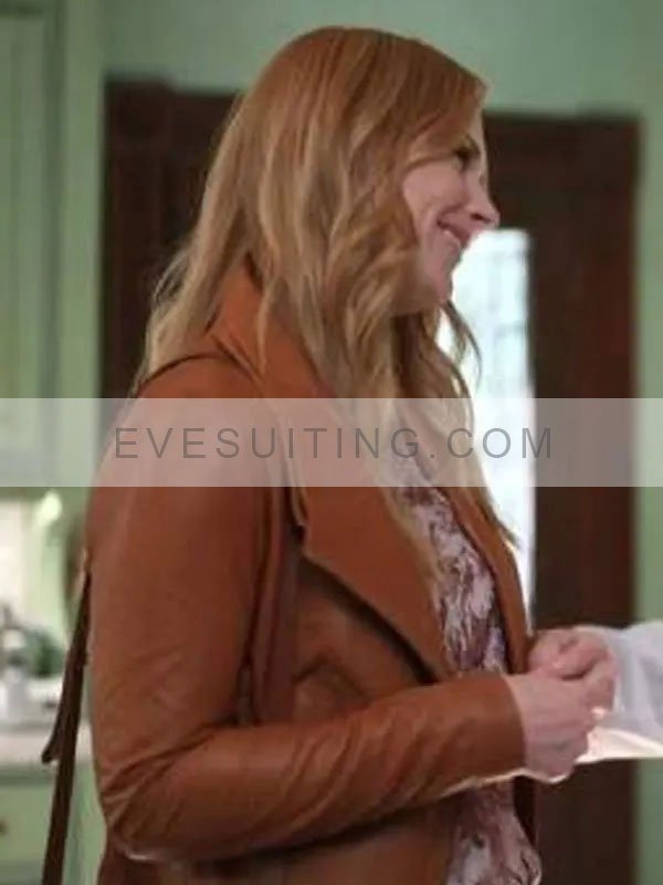 Alexandra Breckenridge Tv Series Virgin River S04 Melinda Monroe Leather Jacket