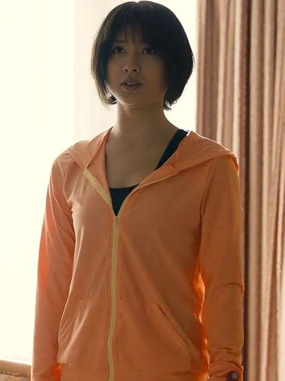 Alice in Borderland Yuzuha Usagi Orange Hoodie