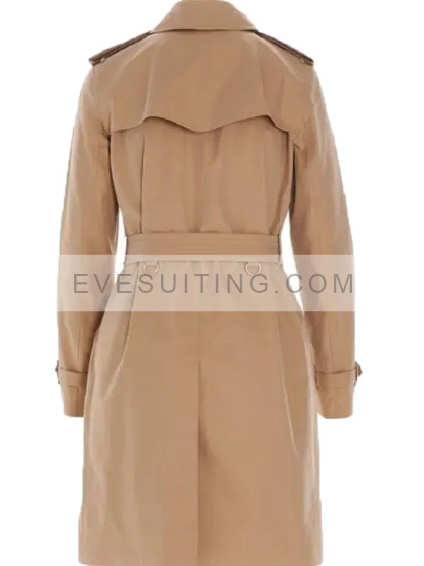 Alicia Vikander Irma Vep 2022 Mira Brown Trench Coat
