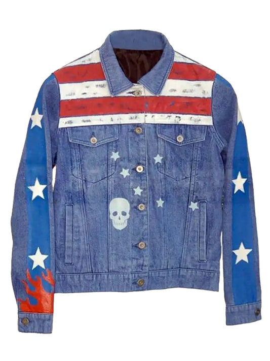 America Chavez Denim Jacket For Women