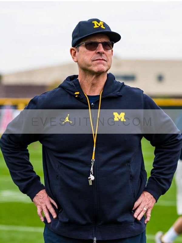 American Football Coach Jim Harbaugh Hoodie