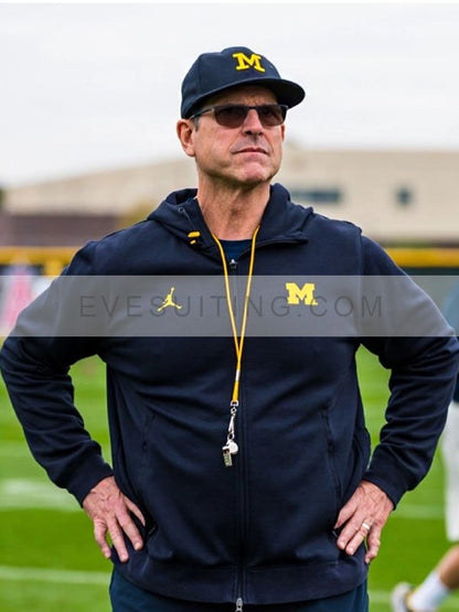 American Football Coach Jim Harbaugh Hoodie