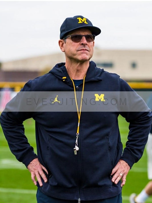 American Football Coach Jim Harbaugh Hoodie