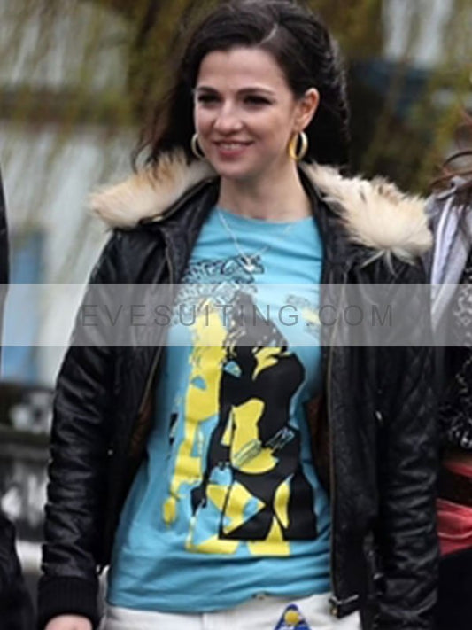 Amy Winehouse Back To Black 2024 Black Leather Jacket