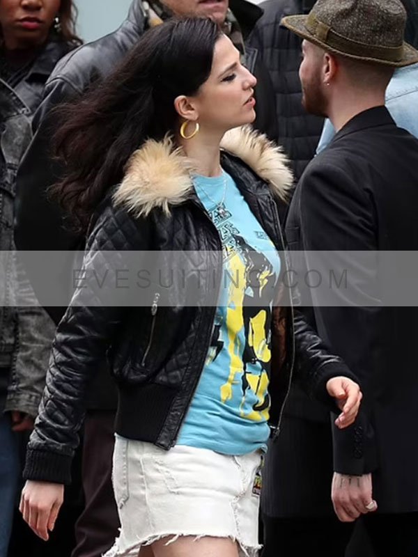 Amy Winehouse Leather Jacket