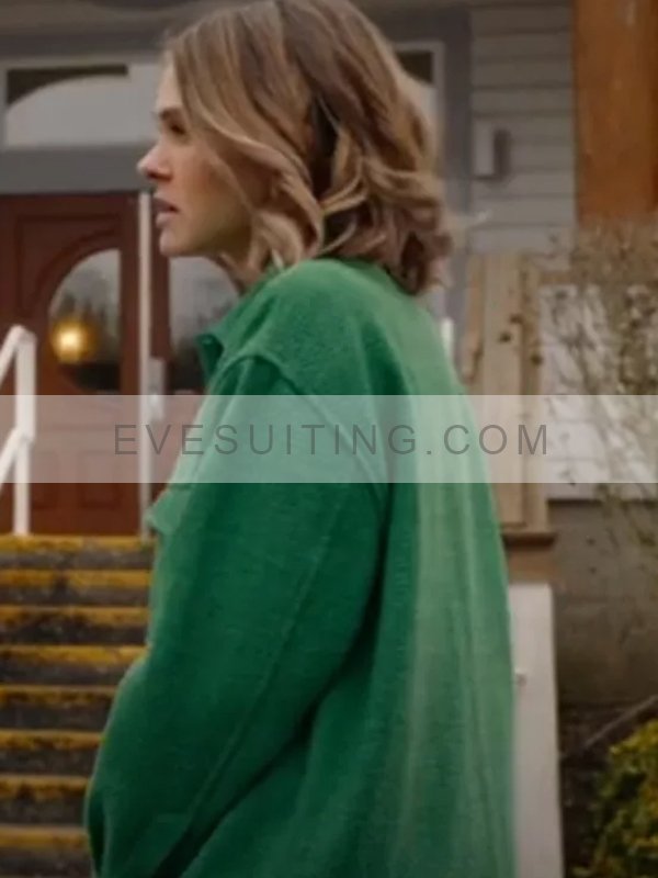 An Easter Bloom 2024 Green Wool Jacket