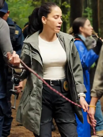 Ana Claudia Talancón Hooded Jacket