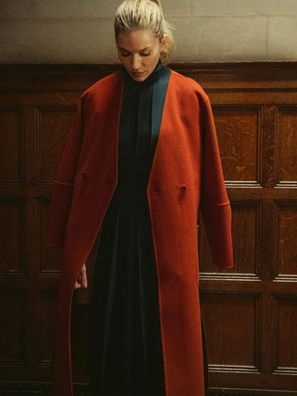Anatomy Of A Scandal Sophie Whitehouse Orange Coat