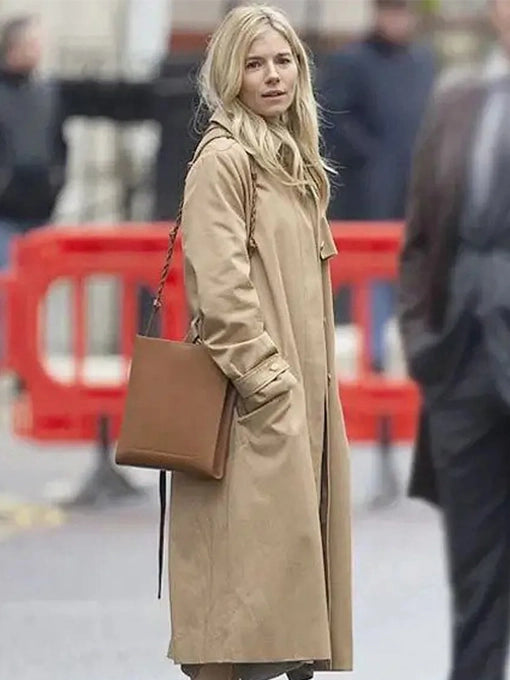 Anatomy of a Scandal 2022 Sienna Miller Trench Coat