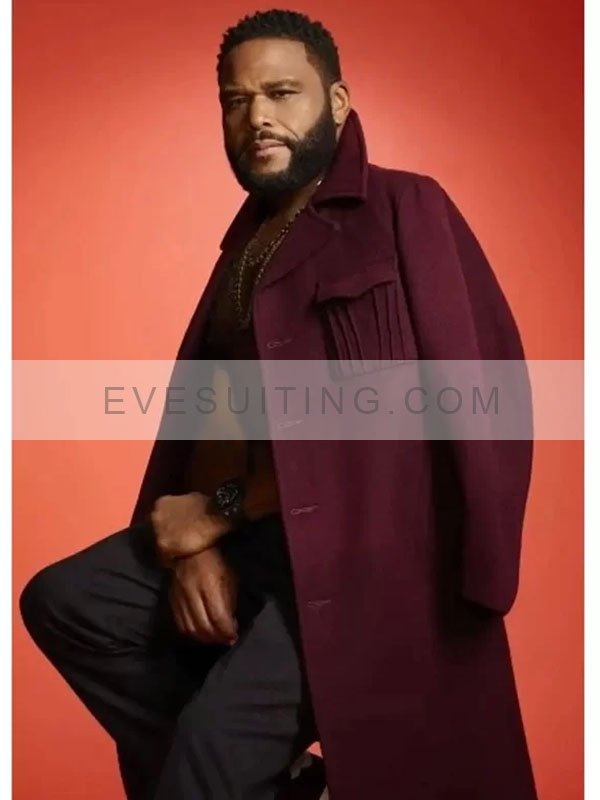 Andre Johnson Black-ish S05 Wool Coat