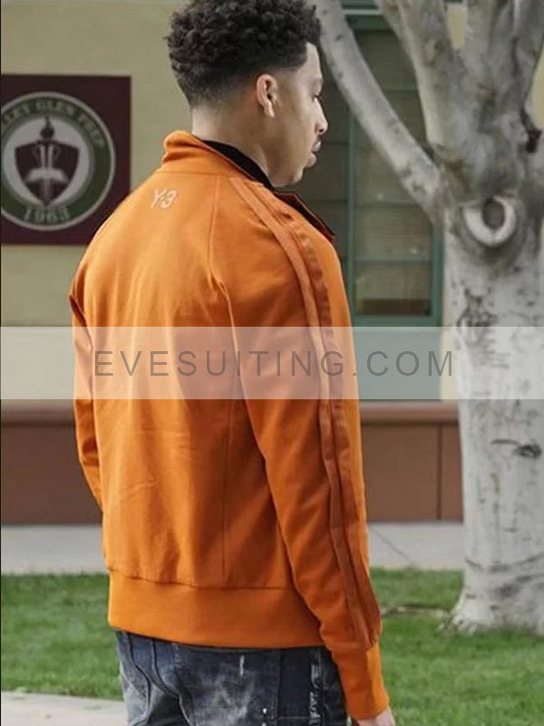 Andre Johnson Jr. Black-ish Marcus Scribner Brown Bomber Jacket