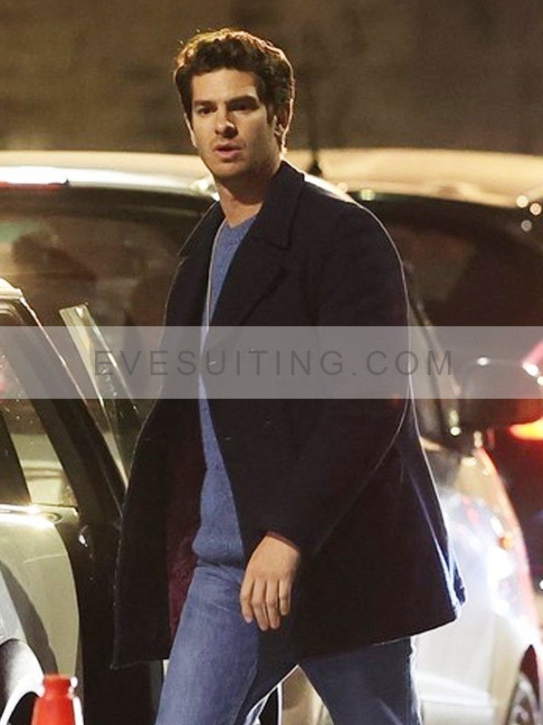 Andrew Garfield Blue Peacoat