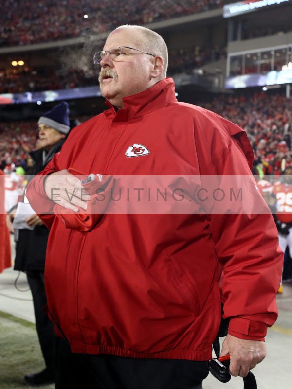 Andy Reid Red Jacket
