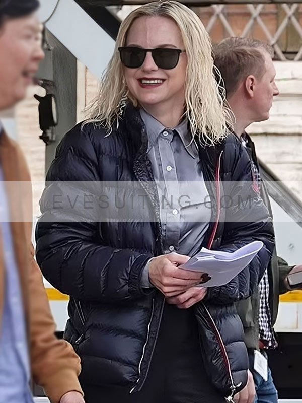 Anna Faris My Spy The Eternal City 2024 Puffer Jacket