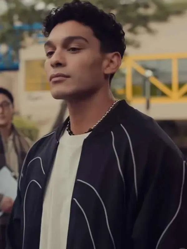 Anthony Keyvan Black Bomber Jacket