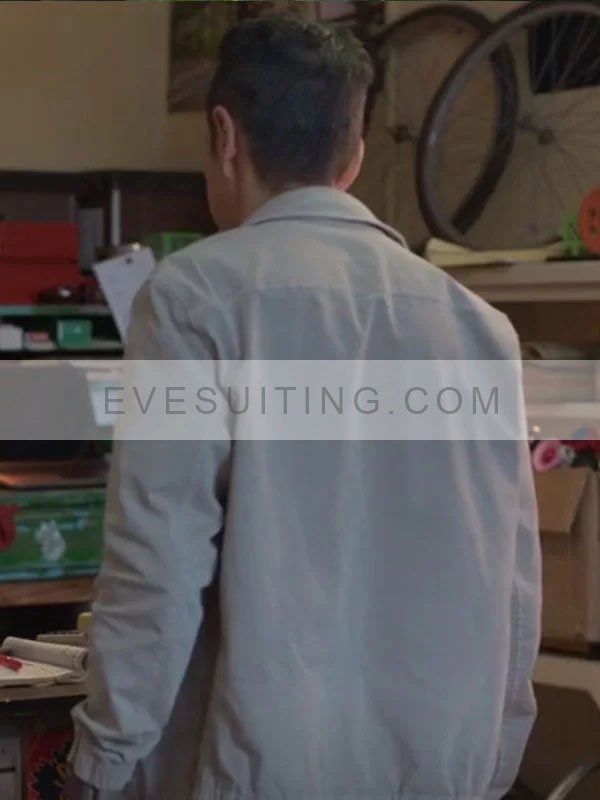 Antonio Flores The Valet 2022 Eugenio Derbez Cotton Beige Jacket