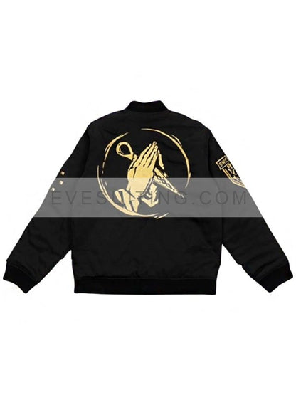 Apex Legends Ignite Black Bomber Jacket