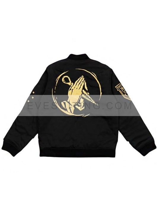 Apex Legends Ignite Black Bomber Jacket