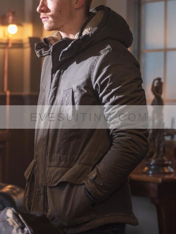 April X 2024 Baxter Grey Hooded Jacket