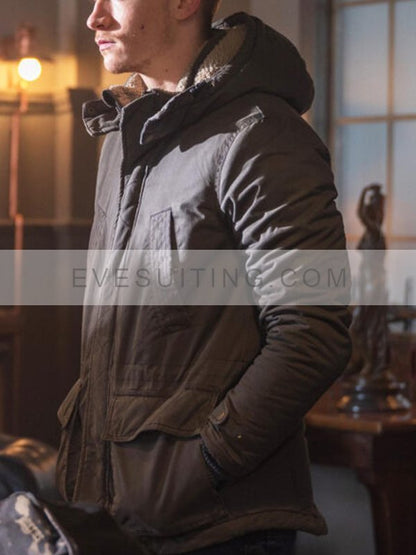 April X 2024 Baxter Grey Hooded Jacket
