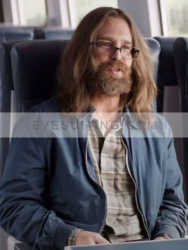 Argylle 2024 Bryan Cranston Blue Jacket