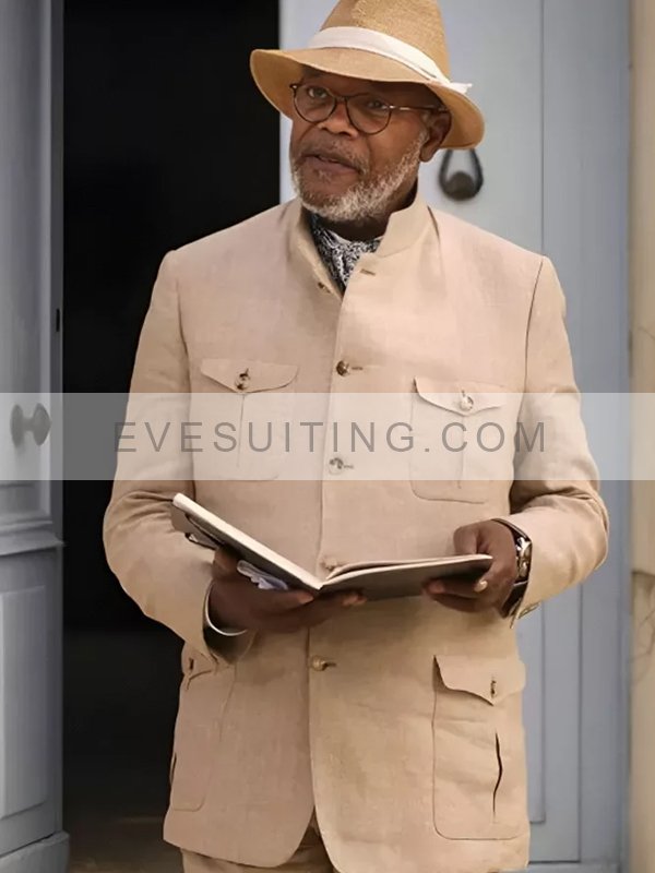 Argylle 2024 Samuel L. Jackson Coat