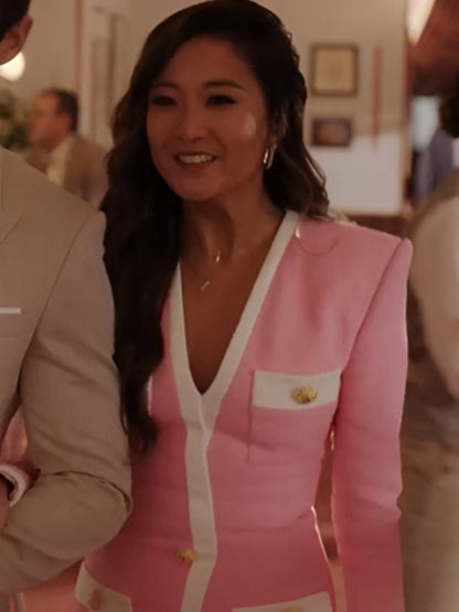 Ashley Park Pink Coat