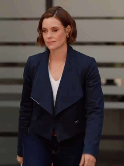 Ashley Williams Falling Together 2024 Blue Jacket