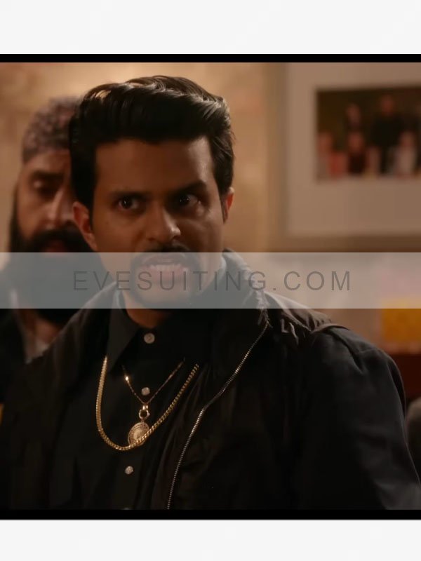 Asif Ali Easter Sunday 2022 Dev Deluxe Black Cotton Vest